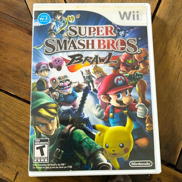 Nintendo Wii Super Smash Bros Brawl - Picture 1 of 5